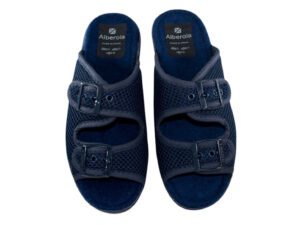 SANDALIAS ALBEROLA DOS HEBILLAS ENFERMERA 4078 MARINO