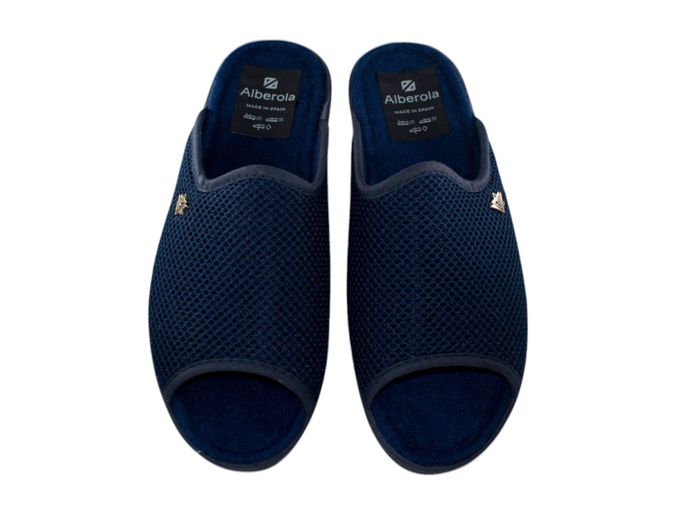 ZAPATILLAS CASA REJILLA ALBEROLA 4204 MARINO