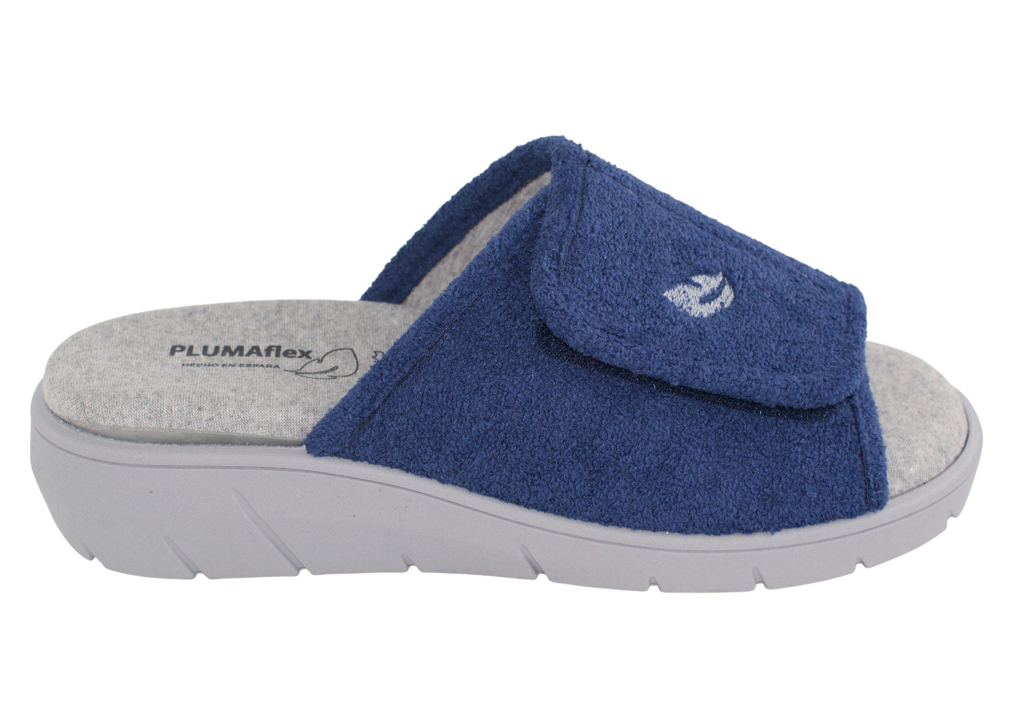 ZAPATILLAS CASA CUÑA VELCRO PLUMAFLEX ROAL 14511 - Imagen 4