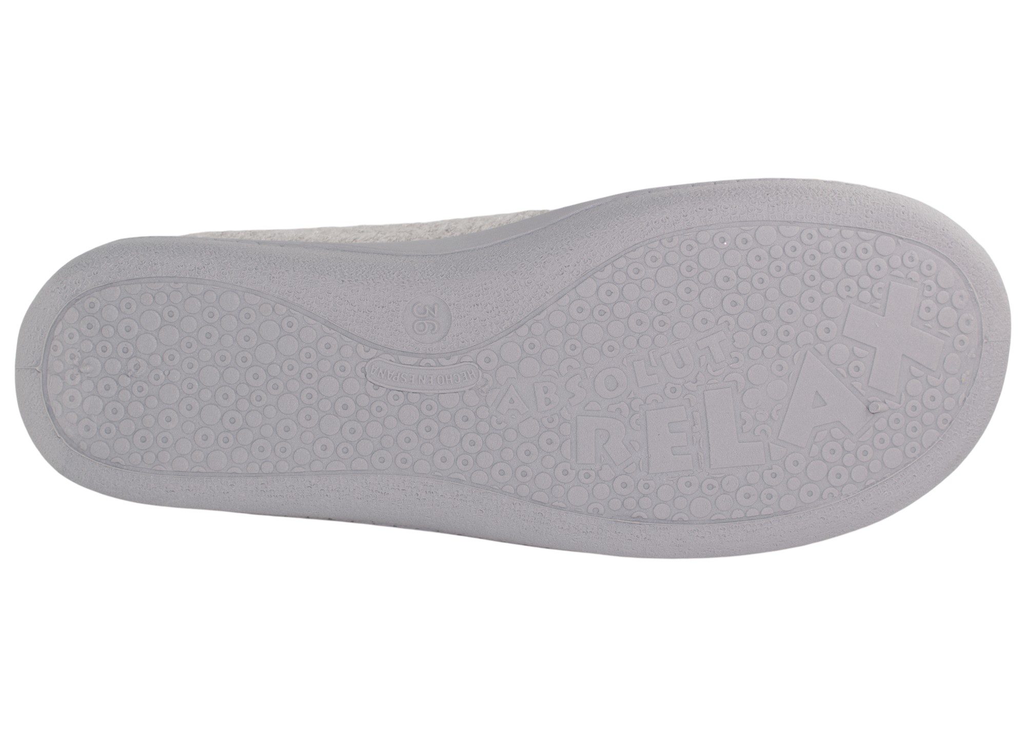 ZAPATILLAS CASA PLUMAFLEX ROAL 12333 GRIS - Imagen 3