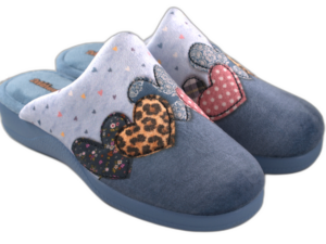 ZAPATILLAS CASA MUJER DEVALVERDE 1215 MARINO