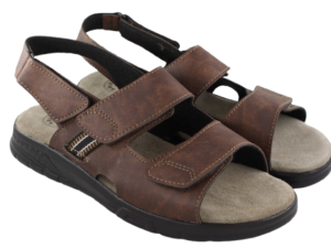 SANDALIAS CONFORT 7902 MARRONE
