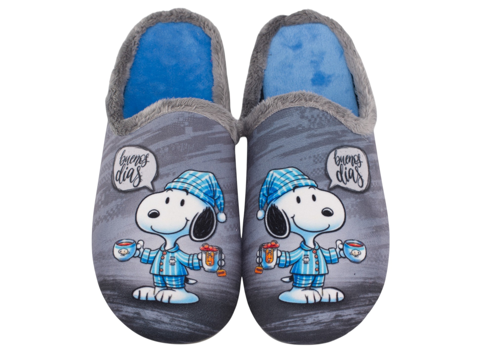 Zapatillas Casa Confort 35-4 Gris