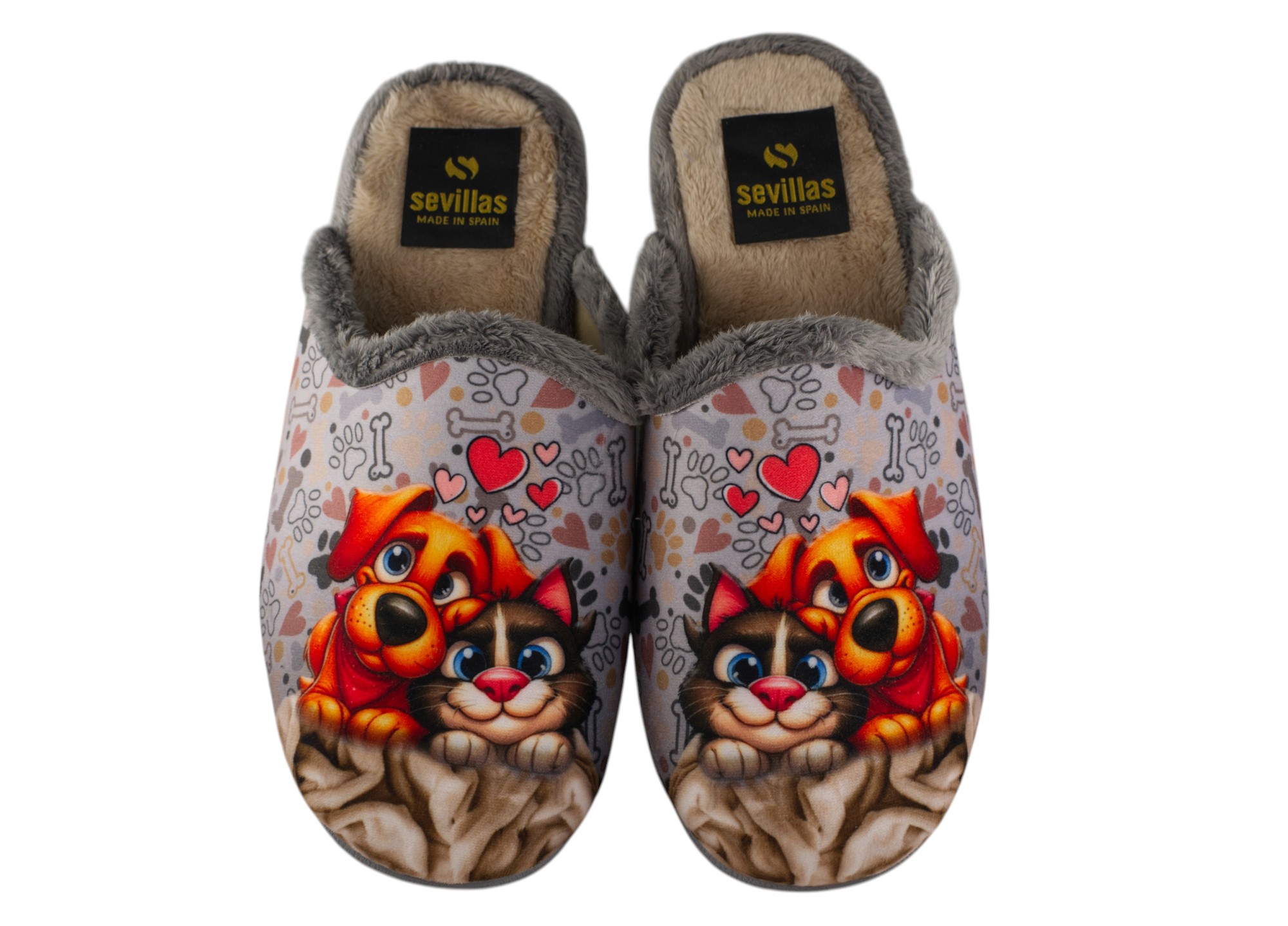 Zapatillas Casa Mujer Sevillas 37-3 Gris