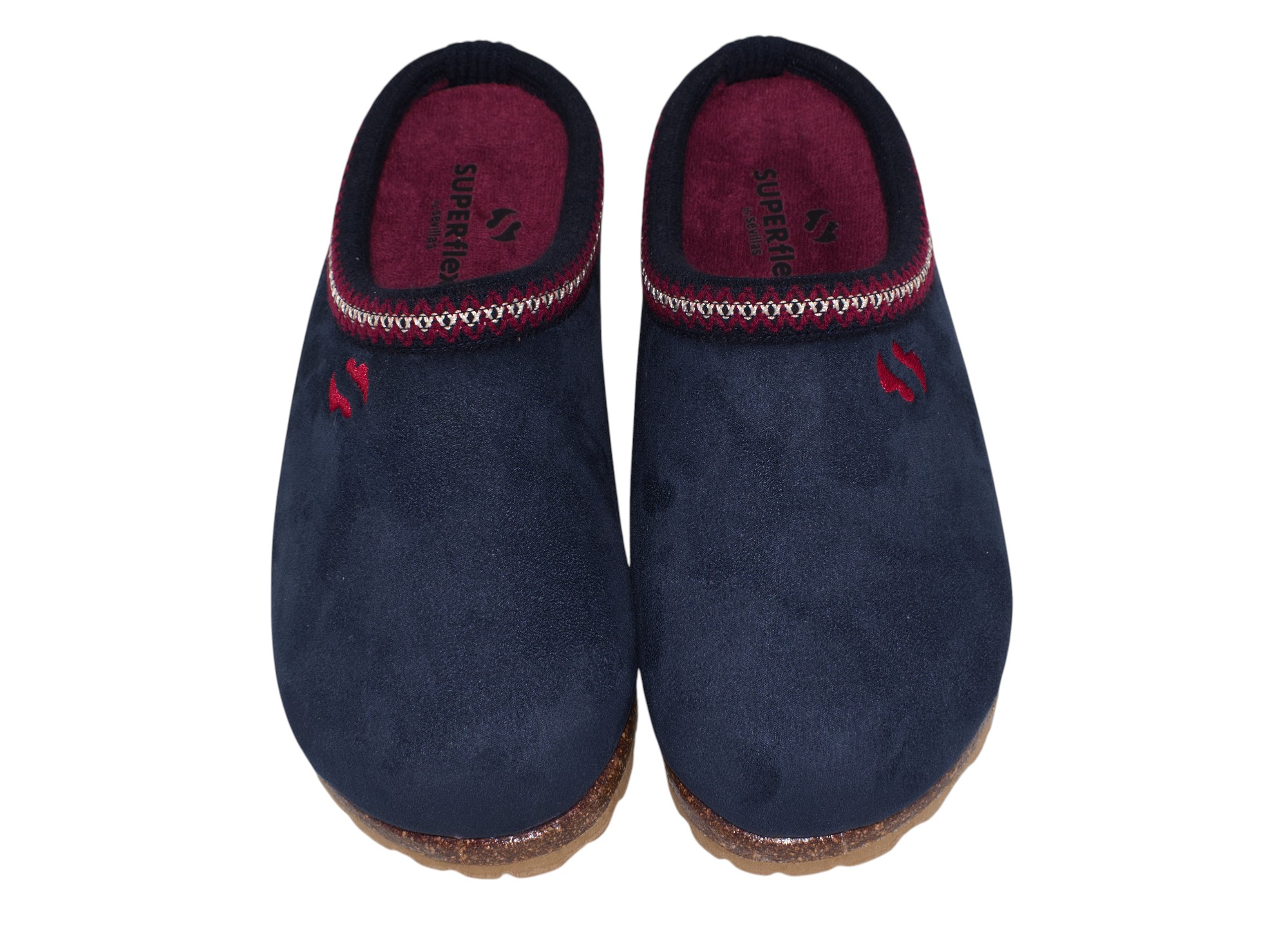 ZAPATILLAS CASA PLUMAFLEX S175/S176 MARINO