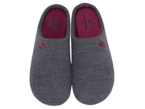 ZAPATILLAS CASA PLUMAFLEX S508 GRIS-ANTRACITA